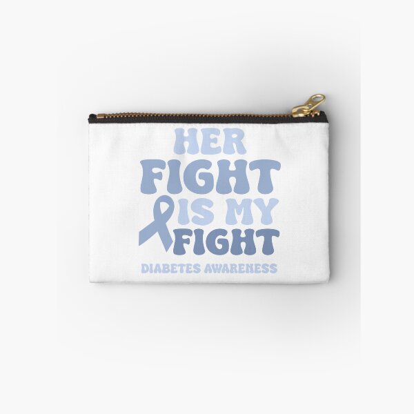 Item preview, Her Fight is My Fight T1D Type 1 Diabetes Awareness designed and sold by Ink & Insulin Creative Studio.