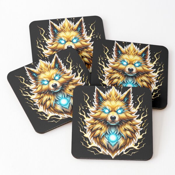Item preview, Super Bark Saiyan designed and sold by Vibz4All.