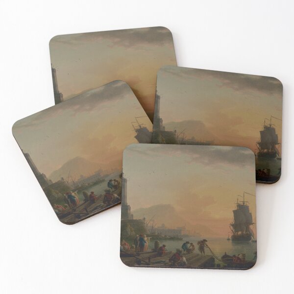 Item preview, A Calm at a Mediterranean Port designed and sold by PTKDesigns.