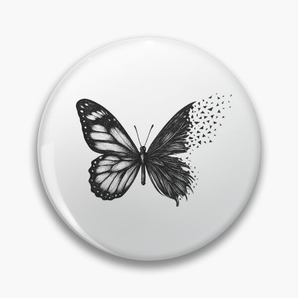 Item preview, Fragmented Butterfly – Disintegrating Butterfly designed and sold by StudioNovaArt.