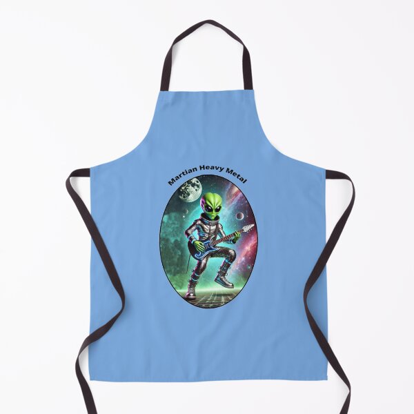 Item preview, Vintage Space Alien Martian Playing the Electric Guitar URM designed and sold by urmaddad.