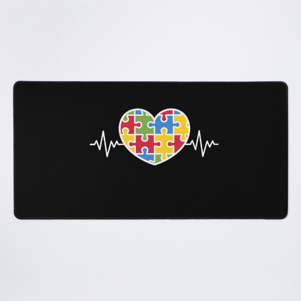 Item preview, Love Heart Puzzle Acceptance Awareness - Autism Heart Beat Kids Puzzle designed and sold by Run to Creations.