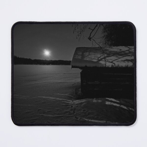 Item preview, Full moon night blues 2 The boat house bw designed and sold by Jouko Lehto Photography.