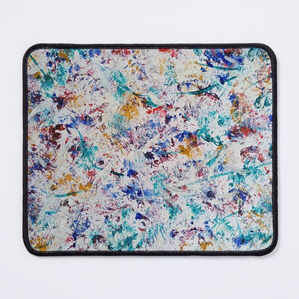 Item preview, Modern Abstract Brushstroke Pattern. Splatter Print. Multicolor Artistic Chaos.Vibrant Textured Painting.  designed and sold by IrinaBaranova.