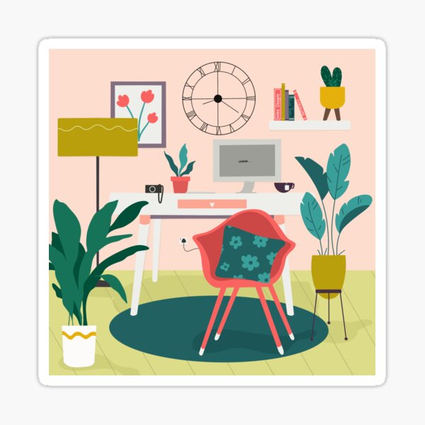 Item preview, Cosy Home Office designed and sold by victoria-saint.