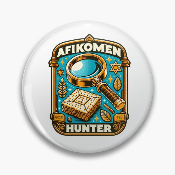 Item preview, Afikomen Hunter - Fun Passover Seder Design designed and sold by My Joyful Charm Store.