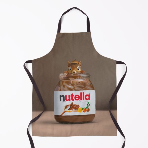 Item preview, Cute Squirrel in Nutella Jar designed and sold by Whimsy-Wildlife.