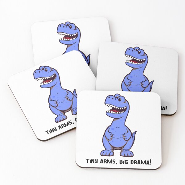 Item preview, Tiny arms, big drama T-Rex  designed and sold by Panda Creative Studio.