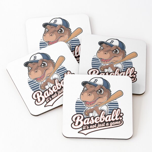 Item preview, Swing batter swing - Dino baseball - Home run hitter - Born to baseball mascot - In baseball we trust - The superior dreams designed and sold by JansenGS.