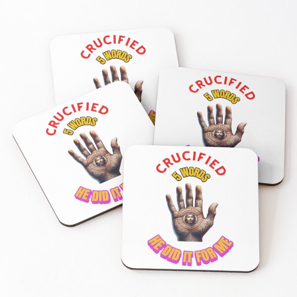Item preview, Crucified - 5 Words designed and sold by Unfavored Merit.