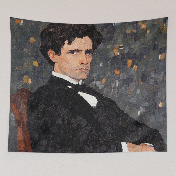 Item preview, Franklin Pierce | Post-impressionist painting style designed and sold by ComicsFactory.