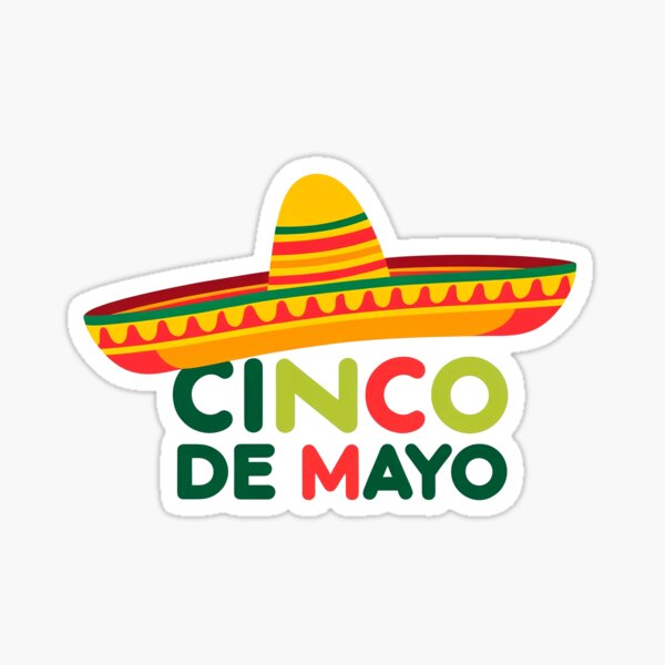 Item preview, Colorfull sombrero Сinco de mayo t-shirt print designed and sold by MariPon.