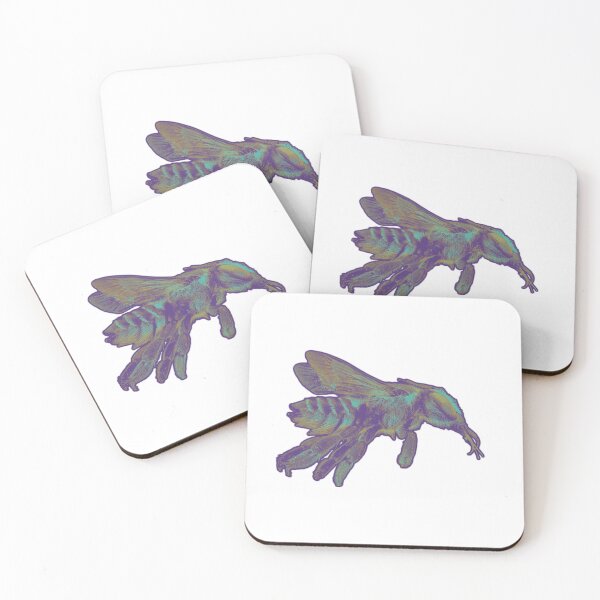 Item preview, Copy of Leaf-cutter Bee in kiwi designed and sold by DreamingBeetle.
