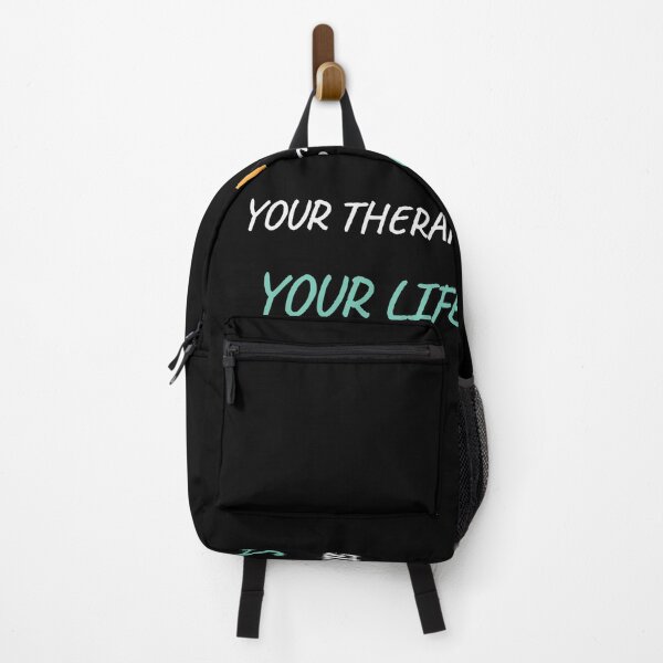 Item preview, POV Your Therapist Judges You" Dark Humor Mental Health Art designed and sold by BrushRushX.