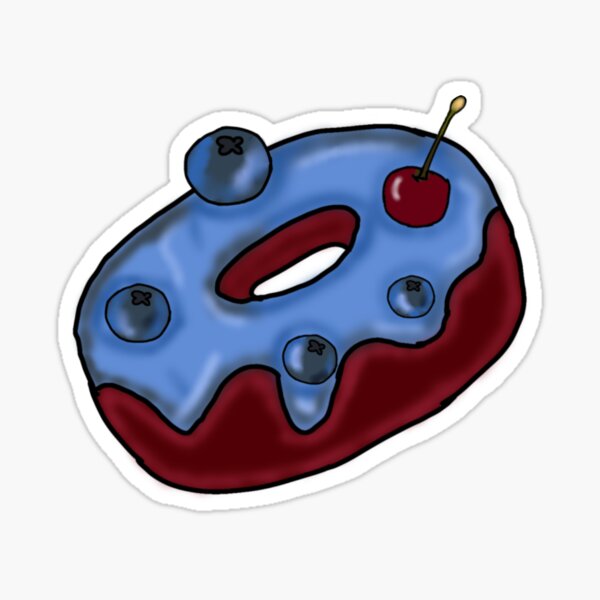 Artikel-Vorschau von Blaubeer-Kirsch-Donut, designt und verkauft von Gaxriellx.