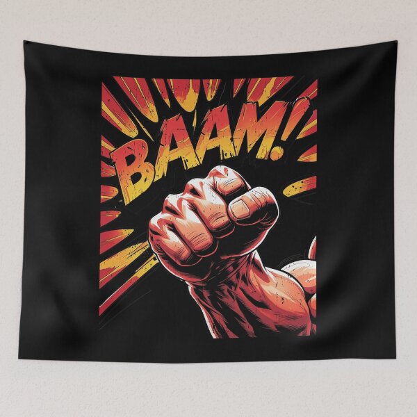 Item preview, Knockout Punch BAAM! designed and sold by MALIKABO.