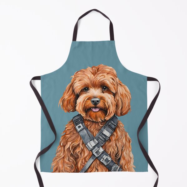 Item preview, Woolie Dood, Funny Doodle Dog Illustration designed and sold by Happy Dog Doodles.