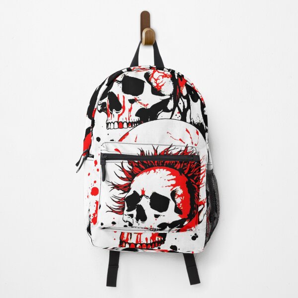 Vista previa del artículo con la obra «Calaveras locas en dibujos a tinta de manga y anime al estilo japonés», diseñado y vendido por VonKalt.