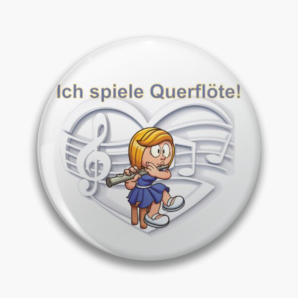 Item preview, I play the flute! designed and sold by Oberlaender.