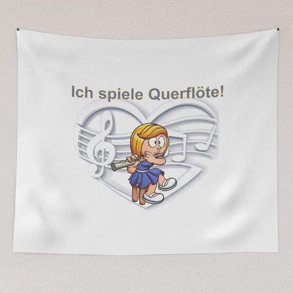 Item preview, I play the flute! designed and sold by Oberlaender.