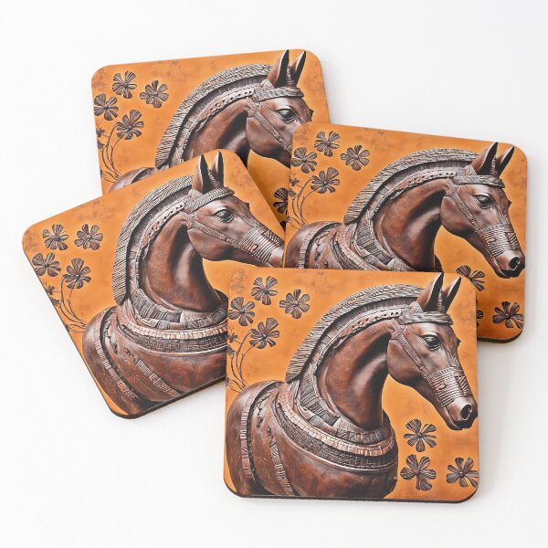 Item preview, Terra Cotta Steed: Echoes of Antiquity designed and sold by ZenOfAIarts.