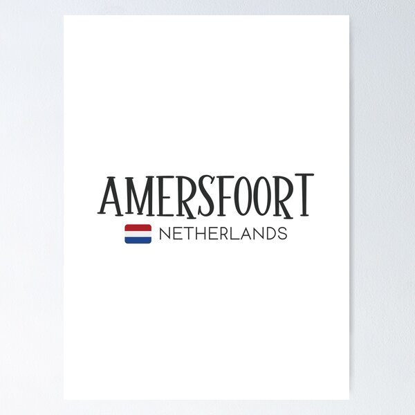 Aperçu de l'œuvre Amersfoort - Pays-Bas créée et vendue par StudioRedKoala.