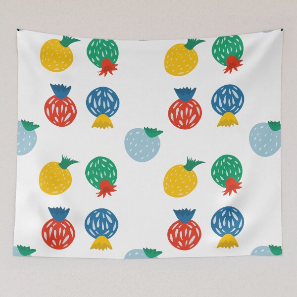 Item preview, A bright sticker pack featuring stylized pineapples designed and sold by olenapetol.