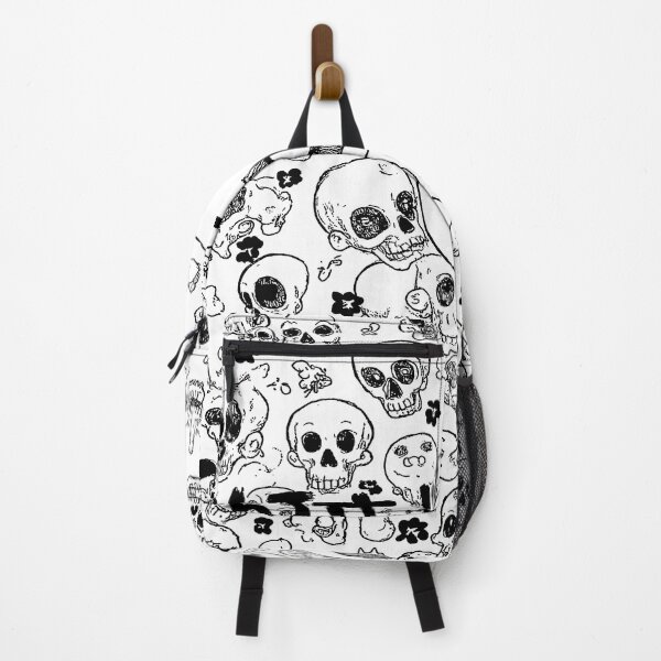 Item preview, Crazy cute funny faces and skulls in japan style manga anime ink drawing designed and sold by VonKalt.