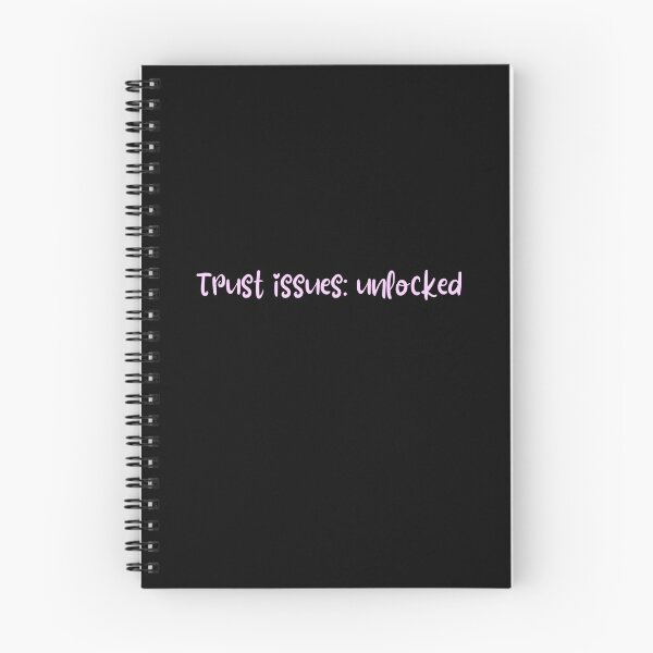 Item preview, Trust Issues Unlocked – Relatable & Witty Design designed and sold by QuotesPrints.