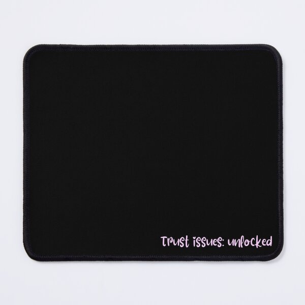 Item preview, Trust Issues Unlocked – Relatable & Witty Design designed and sold by QuotesPrints.