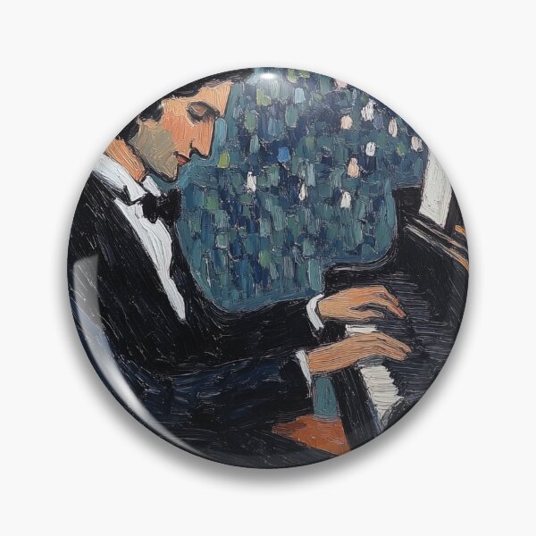 Item preview, Franz Liszt | Post-impressionist painting style designed and sold by ComicsFactory.