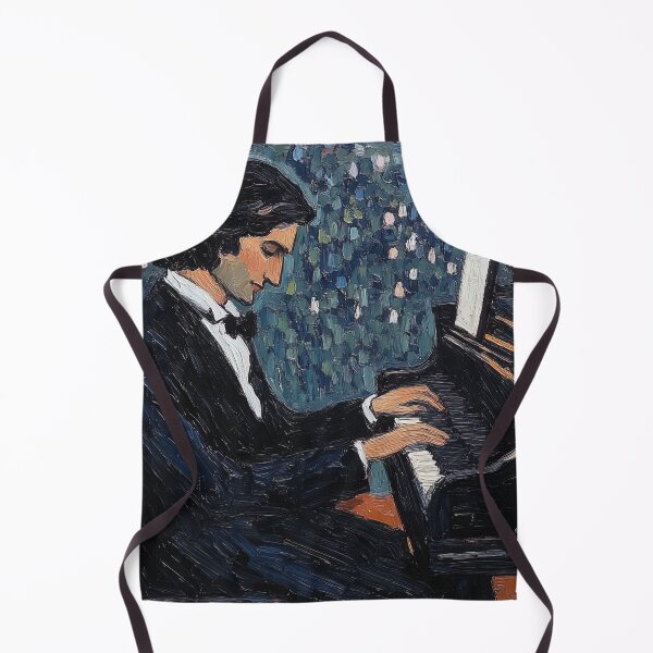 Item preview, Franz Liszt | Post-impressionist painting style designed and sold by ComicsFactory.
