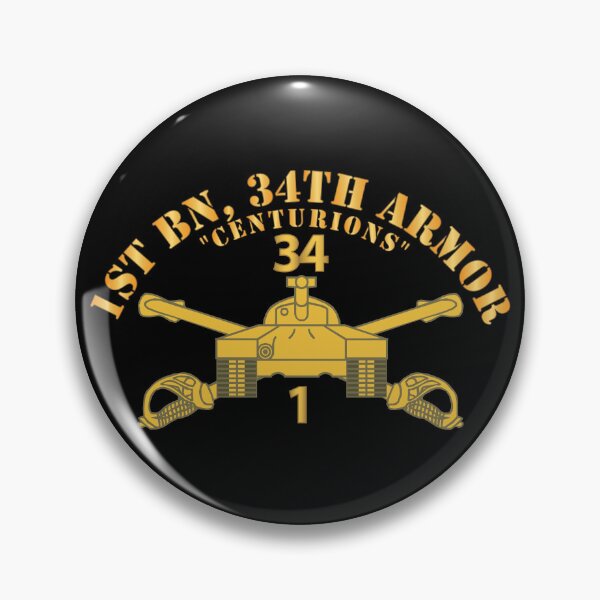 Item preview, 1st Bn, 34th Armor - Centurions  - Armor Branch wo US Army designed and sold by Military Insignia Products.
