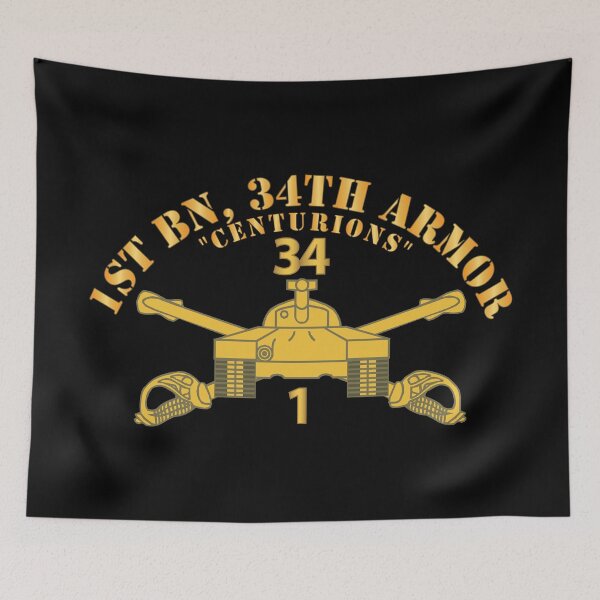 Item preview, 1st Bn, 34th Armor - Centurions  - Armor Branch wo US Army designed and sold by Military Insignia Products.