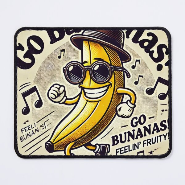 Item preview, Go Bananas – Funky Dancing Banana designed and sold by BeStartVision.