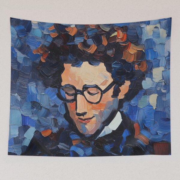 Item preview, Franz Schubert | Post-impressionist painting style designed and sold by ComicsFactory.