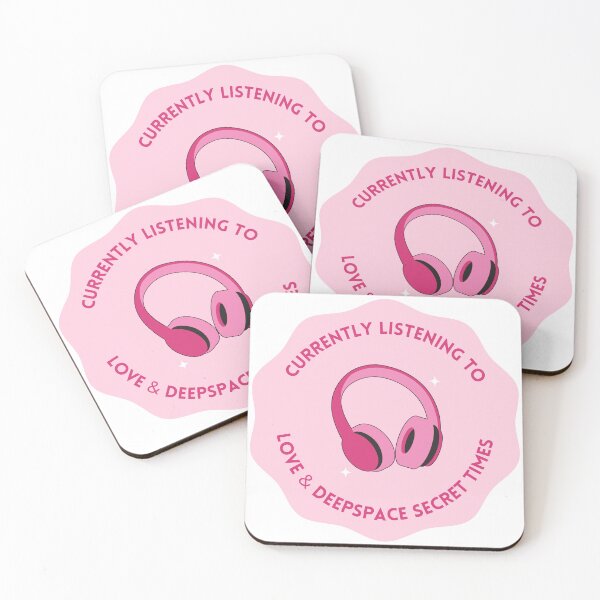 Item preview, Love and Deepspace | Secret Times | Otome Game | LADS | Sticker | Headphones | Sylus Zayne Rafayel Xavier Caleb | Love & Deepspace designed and sold by matchaisu.