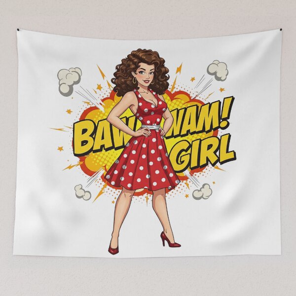 Item preview, BAM! Pin-Up Power designed and sold by JonelleTshirts.