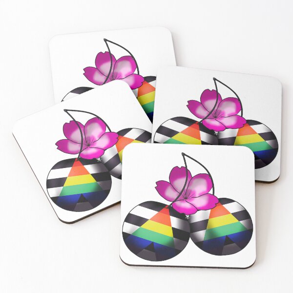 Item preview, PRIDE CHERRY- STRAIGHT ALLY designed and sold by Bunny Loven.