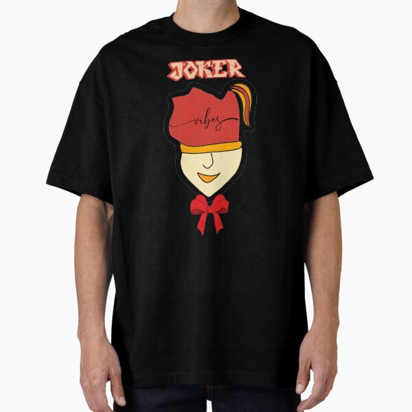 Item preview, Red Hat Joker With Bow  vibes  designed and sold by Queen-Sheeba.