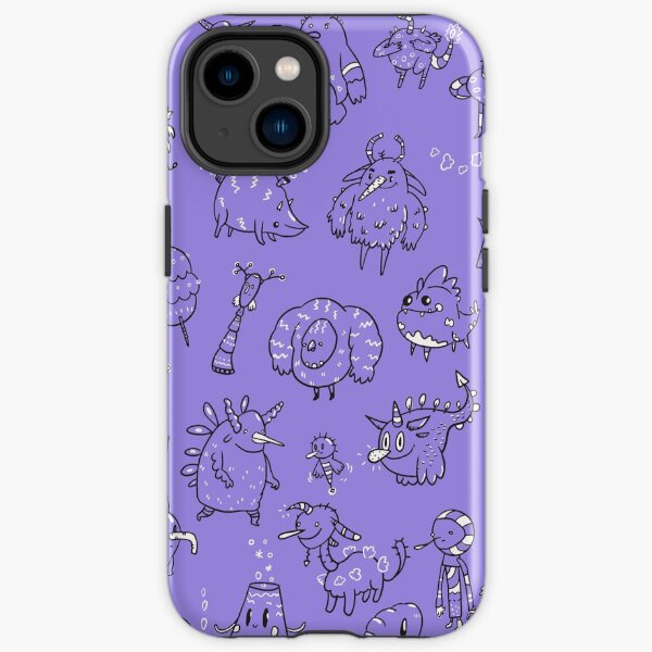 Random Creatures Phone Case - Violet iPhone Tough Case