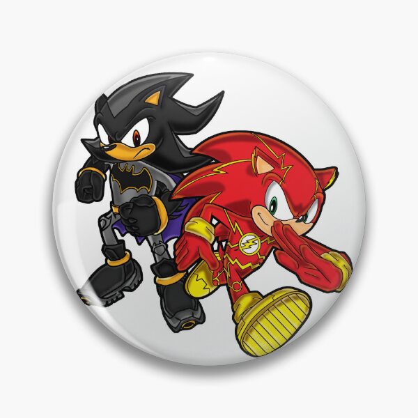 Item preview, Sonic and Shadow DC Justice League designed and sold by Obayozo3.
