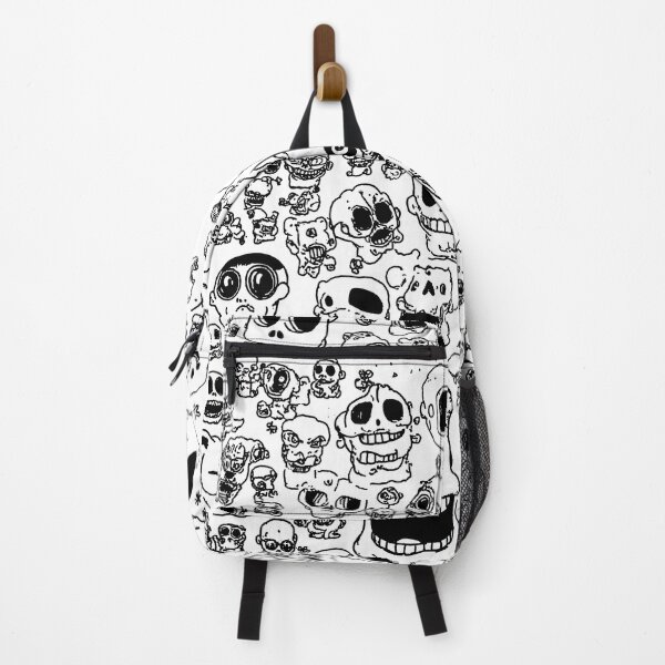 Item preview, Crazy cute funny faces and skulls in japan style manga anime ink drawing designed and sold by VonKalt.