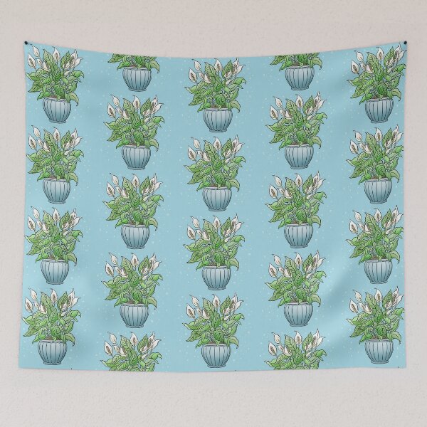 Item preview, Peace lily designed and sold by doodletokki.