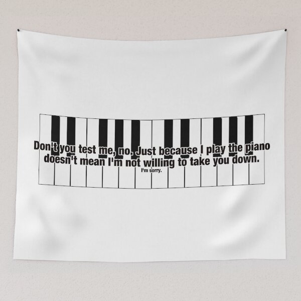 Item preview, Don't you test me designed and sold by Mysterious Goose .