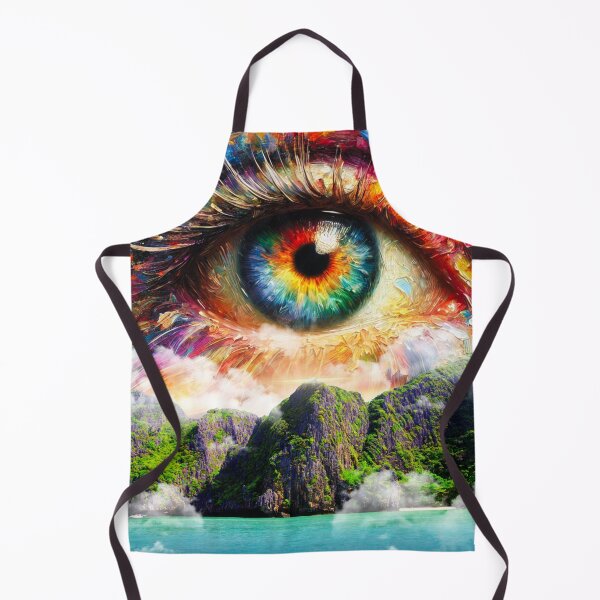 Item preview, Mountain, Landscape, Eye artwork, Cloud Design, Lake Graphic, Adventure designed and sold by Nicolelynndecor.