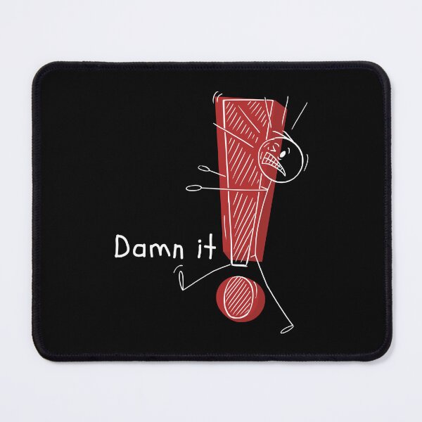 Item preview, No Exclamation Required Cartoon! designed and sold by MPC-Mince-Pies.
