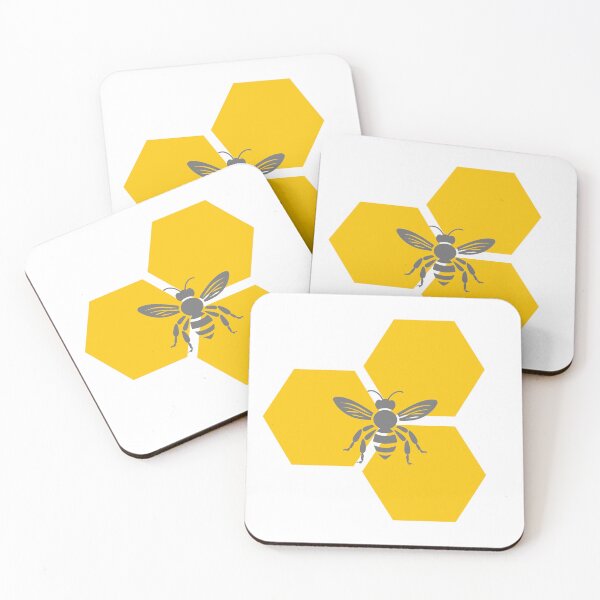 Item preview, Honey Bee on Honey Comb designed and sold by FlipStitch Tees.