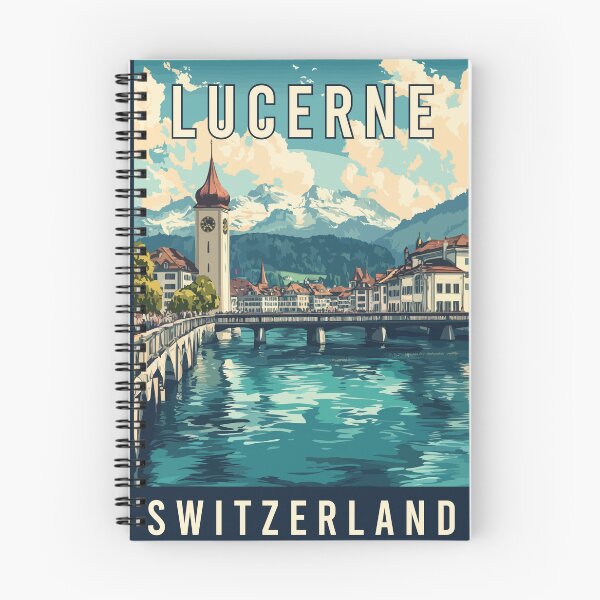 Item preview, Experience Breathtaking Swiss Alps and Lucerne in Switzerland - Travel Art designed and sold by turtlestart.