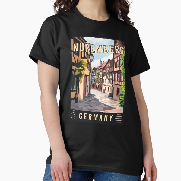 Item preview, Experience Stunning Historic Gem Nuremberg in Germany - Travel Art designed and sold by turtlestart.